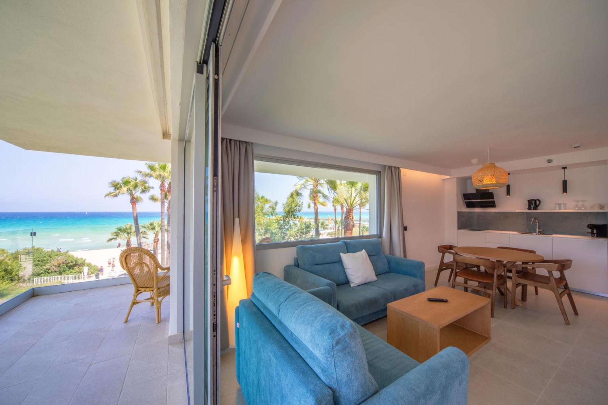 Apartment mit direktem Meerblick